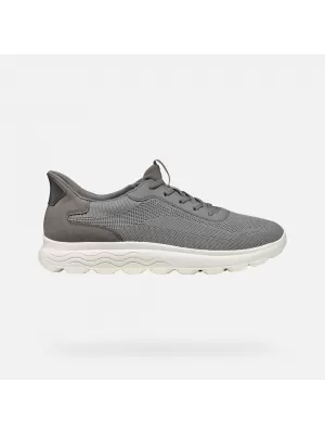 Herren-Sneaker GEOX SPHERICA PLUS DUNKELGRAU