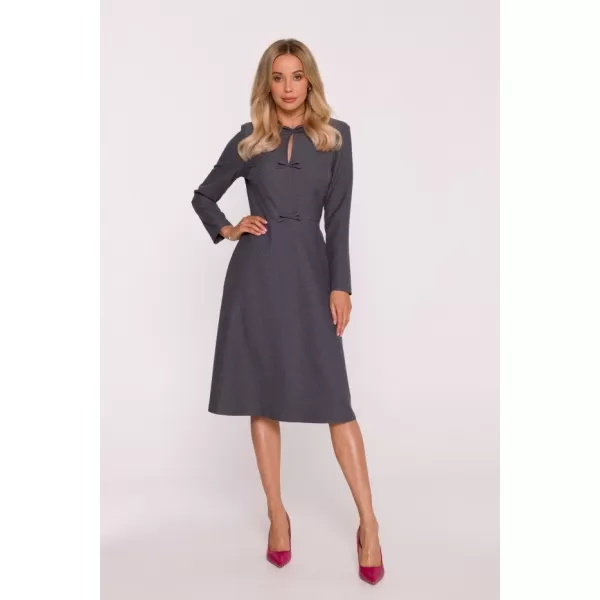  Kleid STYLOVE S413 GRAU 