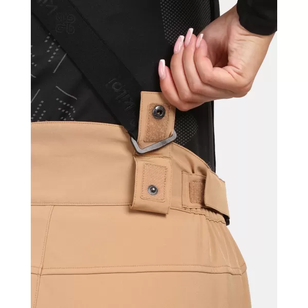  Skihose für Damen KILPI DIONE-W ZL0408KI BEIGE 