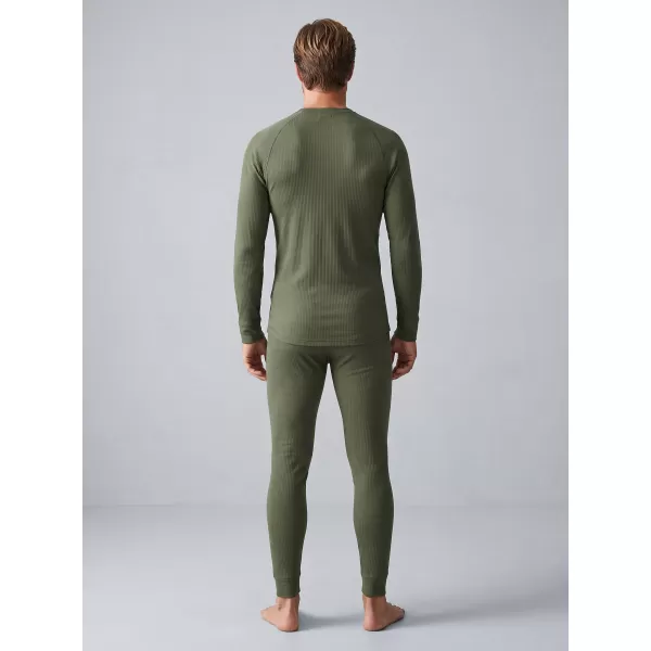  Herren-Thermoset ALTISPORT GAIN KHAKI/SCHWARZ 