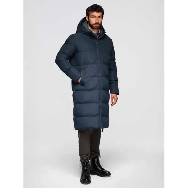  Männlicher Mantel OMBRE OM-JALJ-0269 MARINEBLAU 