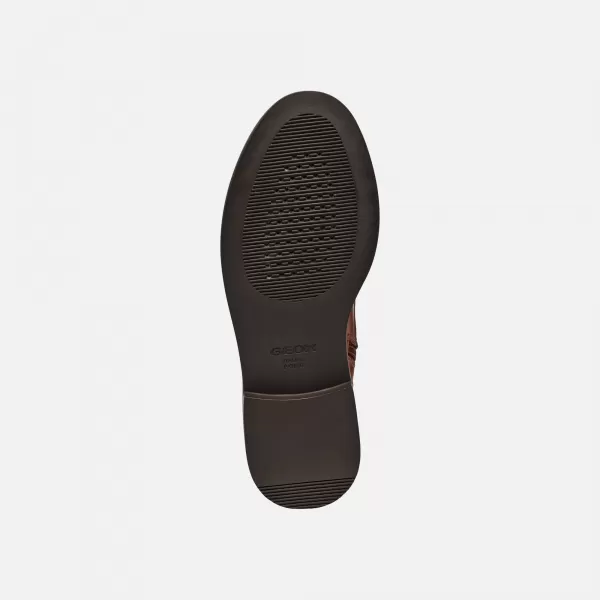  Damen-Stiefeletten GEOX G004555 HELLBRAUN 