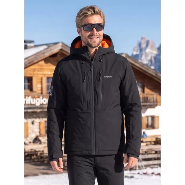  Herren-Winterjacke ALTISPORT GALLANT SCHWARZ 