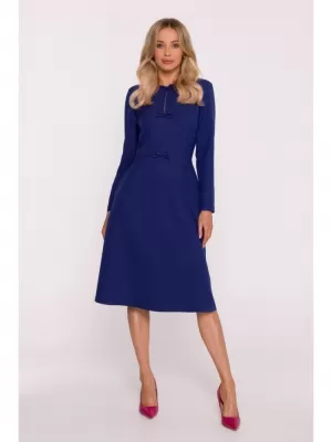 Kleid STYLOVE S413 BLAU