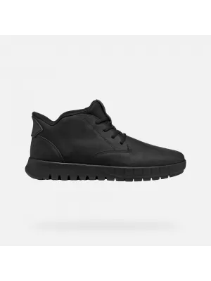 Herrenschuhe GEOX FLEXTRIDE PLUS G011461 SCHWARZ