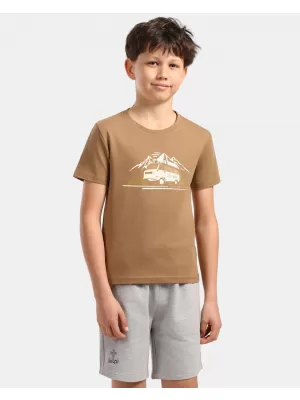 T-Shirt für Jungen KILPI ALBION-JB ZJ0302KI BRAUN