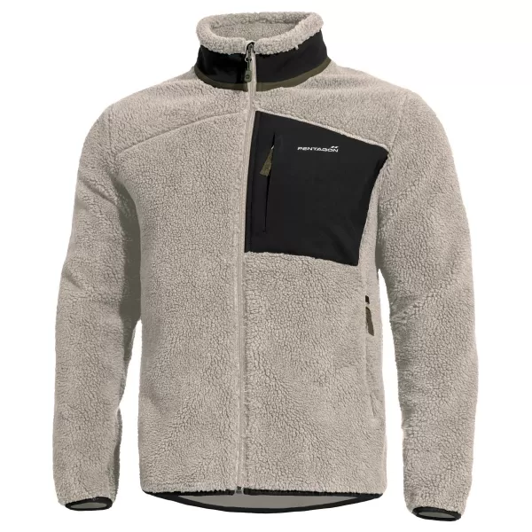  Fleece-Sweatshirt PENTAGON SUMMIT SHERPA FLEECE K08063 WÜSTENBRÄUNE 