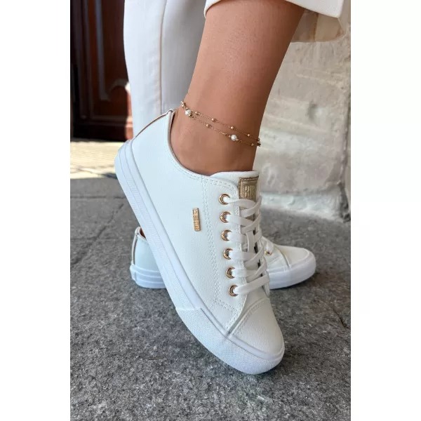  Damen-Sneaker BIG STAR RR274748 WEISS Big Star Shoes 