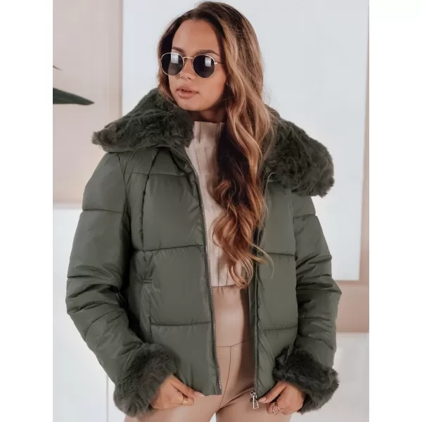  Damenjacke DSTREET TY5068 GRÜN 