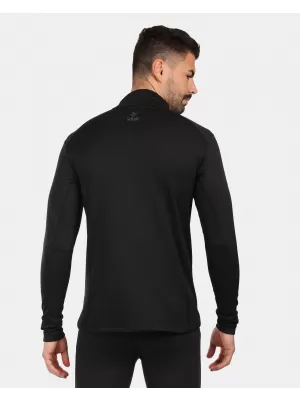 Fleece-Sweatshirt für Herren KILPI VIGO-M ZM0207KI SCHWARZ
