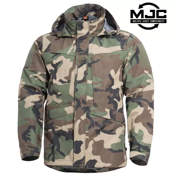  Jacke PENTAGON HURRICANE SHELL JACKET CAMO K07014 WALD 