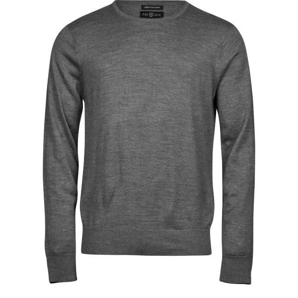  Herrenpullover TEE JAYS | TJ 6000 GRAUE MELANGE 