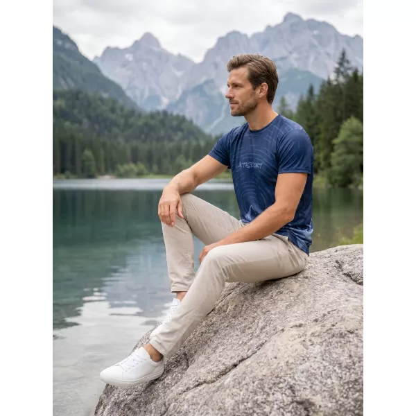  Herren Freizeithemd Premium ALTISPORT VOJ/ALM121TR06 MARINEBLAU 
