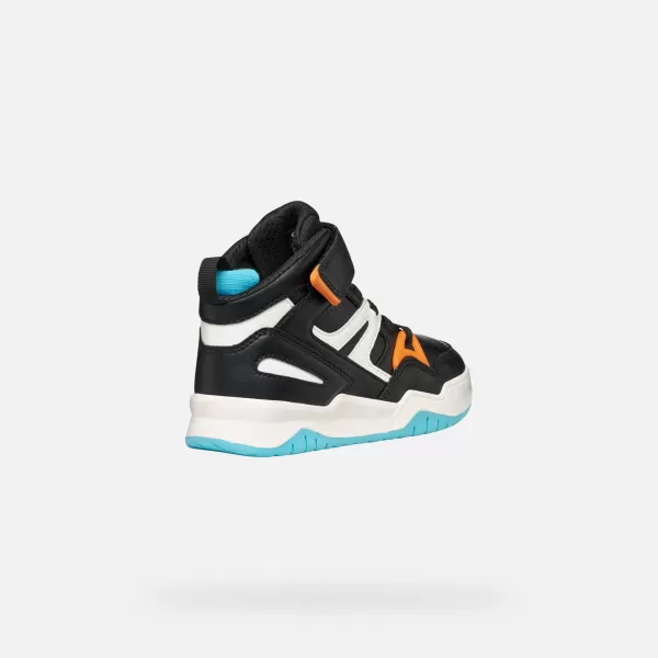  Turnschuhe für Jungen GEOX PERTH J567RA054FUC0038 SCHWARZ 