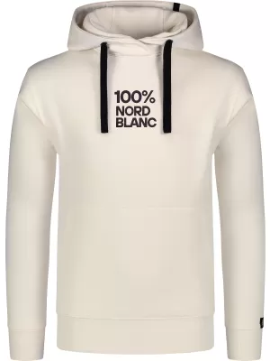 Herren -Sweatshirt NORDBLANC VORTEX NBSMS8222 CREMIG