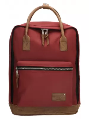 Rucksack ENRICO BENETTI SANTIAGO NOTEBOOK BACKPACK 17 L BURGUND
