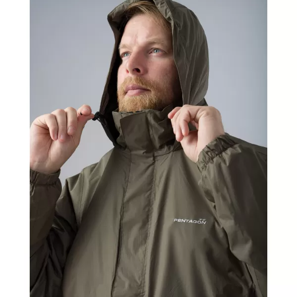  Jacke PENTAGON ATLANTIC V2.0 RAIN JACKET K07022 SCHWARZ 