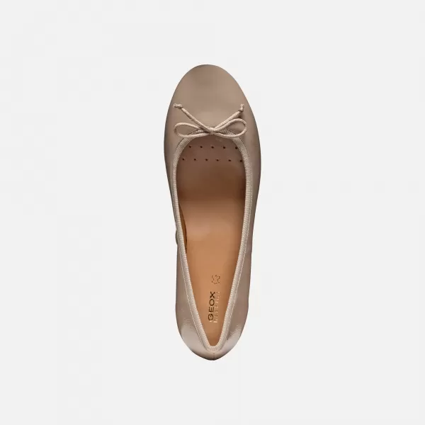  Damenschuhe mit Absatz GEOX FLORETIA BEIGE 