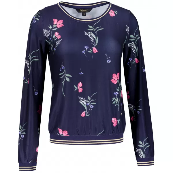  Damen-T-Shirt KIXMI VANESSA DUNKELBLAU 