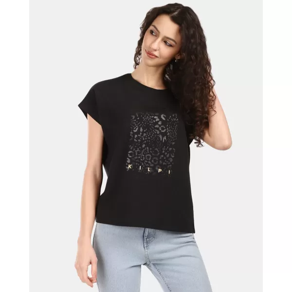  Damen-T-Shirt KILPI JERSIE-W ZL0305KI SCHWARZ 