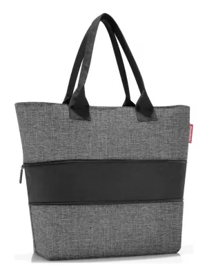 Handtasche REISENTHEL SHOPPER E1 TWIST SILBER