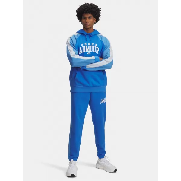  Herrenhosen UNDER ARMOUR RIVAL FLC CB PANTS BLAU 