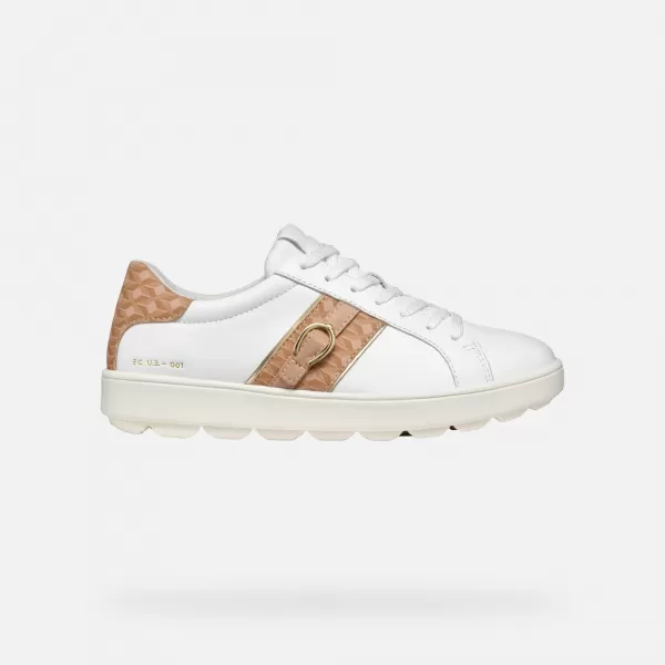  Damen-Sneaker GEOX SPHERICA ECUB-1 WEIß 