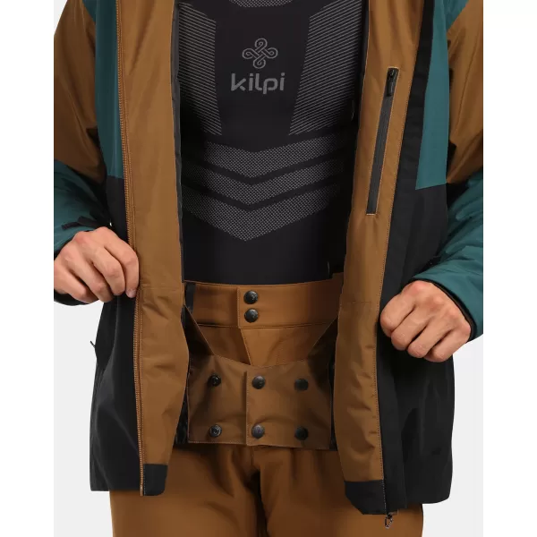  Herren-Skijacke KILPI KILLYAN-M ZM0109KI DUNKELGRÜN 