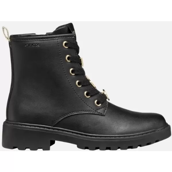  Stiefeletten für Mädchen GEOX B462LC022FUC0724 SCHWARZ 