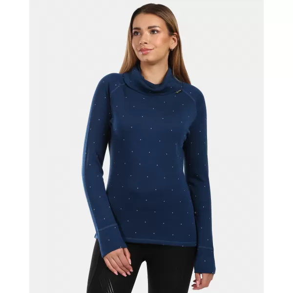  Thermo-T-Shirt für Damen KILPI JANNU-W ZL0501KI DUNKELBLAU 