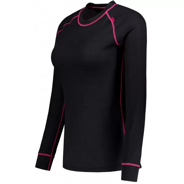  Thermo-Set für Damen ALTISPORT GOLDA SCHWARZ/ROSA 