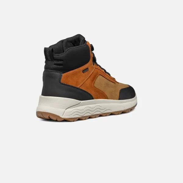  Herren-Stiefeletten GEOX SPHERICA 4X4 ABX BRAUN 