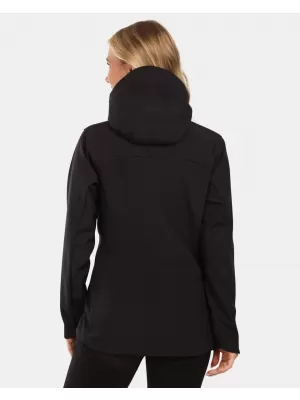 Softshelljacke für Damen KILPI RAVIA-W ZL0125KI SCHWARZ