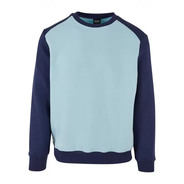  Herren -Sweatshirt URBAN CLASSICS TB3830 OZEANBLAU/DUNKELBLAU 