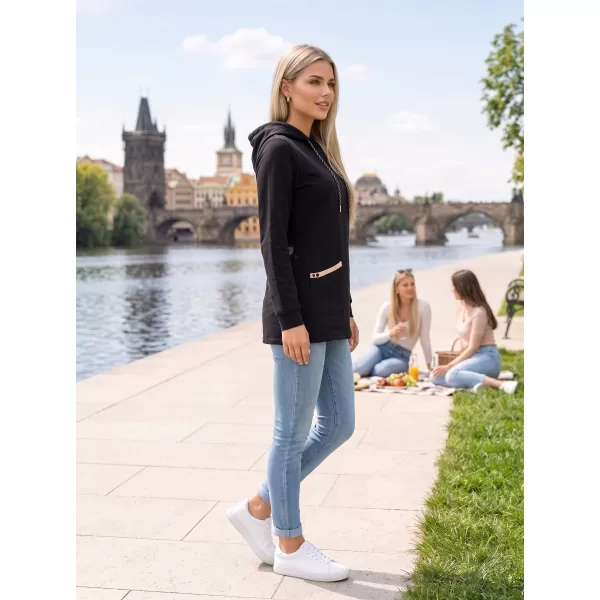  Damen-Sweatshirt ALTISPORT GITA SCHWARZ 