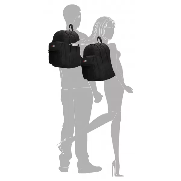  Rucksack ENRICO BENETTI Amsterdam 54233 SCHWARZ 