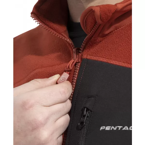 Herren-Sweatshirt PENTAGON ATHOS 2.0 MEN΄S FLEECE JACKET K08047 BRAUNGRAU 