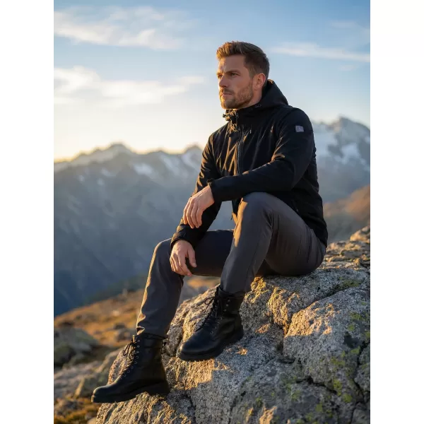  Herren -Softshelljacke ALTISPORT NEWET SCHWARZ 