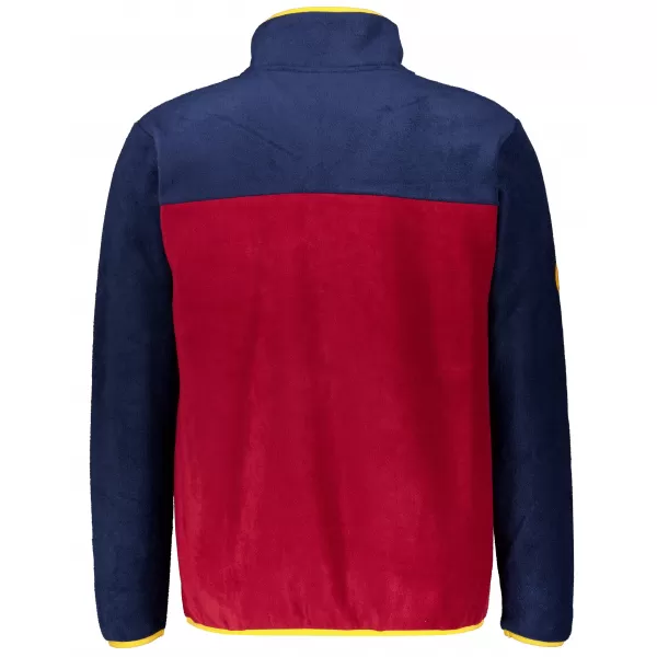  Fleece-Sweatshirt für Herren ALTISPORT GAMEL BURGUND 