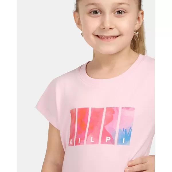  Mädchen-T-Shirt KILPI ALBION-JG ZJ0304KI HELLROSA 