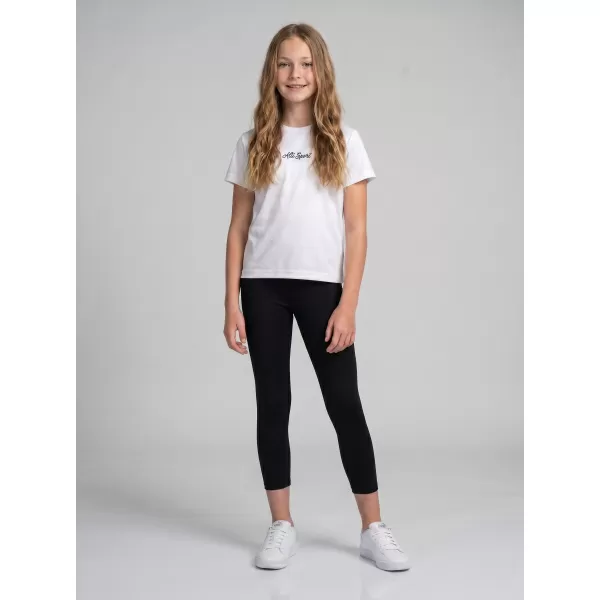  Funktionaler t -Shirt -Prämie von Kindern ALTISPORT VOJ/ALK075TR01 WEIß 