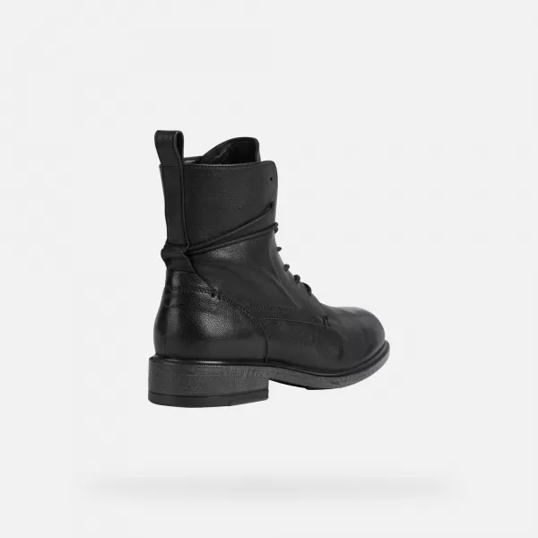  Damen-Stiefeletten GEOX CATRIA SCHWARZ 