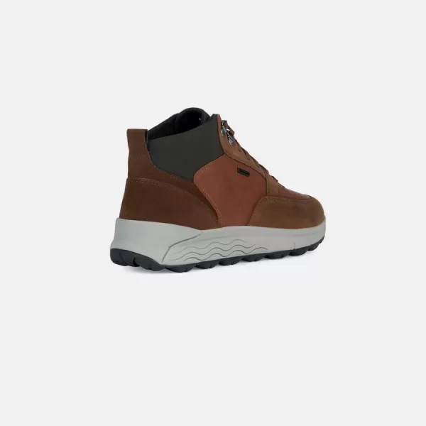  Herren-Stiefeletten GEOX SPHERICA 4X4 B ABX BRAUN 