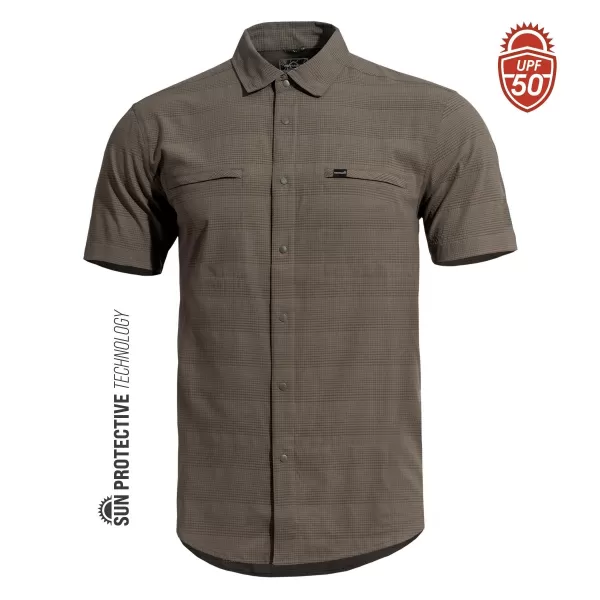  Herrenhemd PENTAGON RIPPLE SUNPROOF SHIRT K02028 RANGER GRÜN 