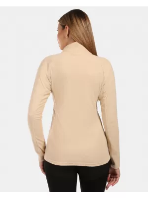Fleece-Sweatshirt für Damen KILPI ALMERI-W ZL0211KI BEIGE