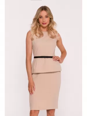 Kleid STYLOVE S427 BEIGE