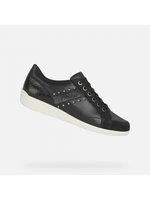 Damen-Sneaker GEOX MYRIA SCHWARZ