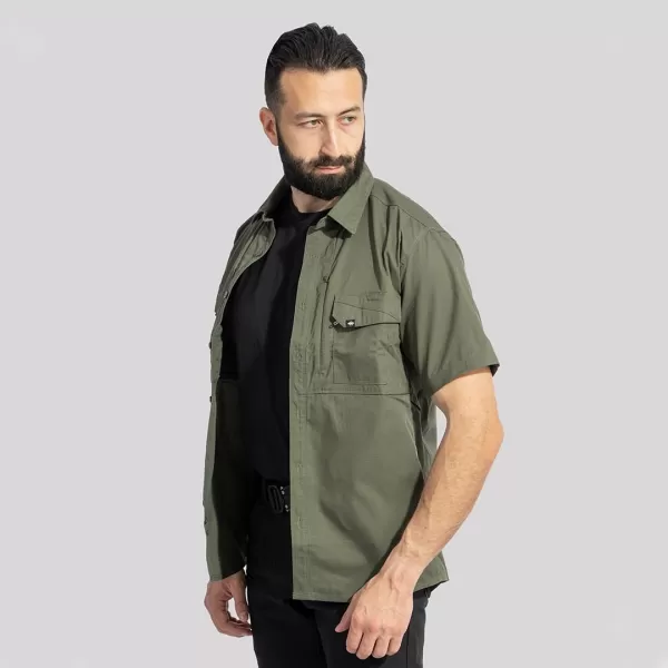  Herrenhemd PENTAGON PLATO SHIRT SHORT K02019 MITTERNACHTSBLAU 