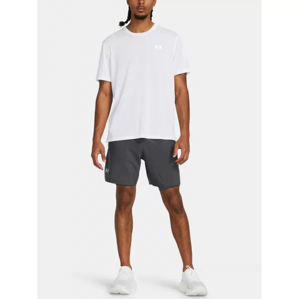  Herrenshorts UNDER ARMOUR UA LAUNCH 7'' 2-IN-1 SHORTS 1382641-025 GRAU 