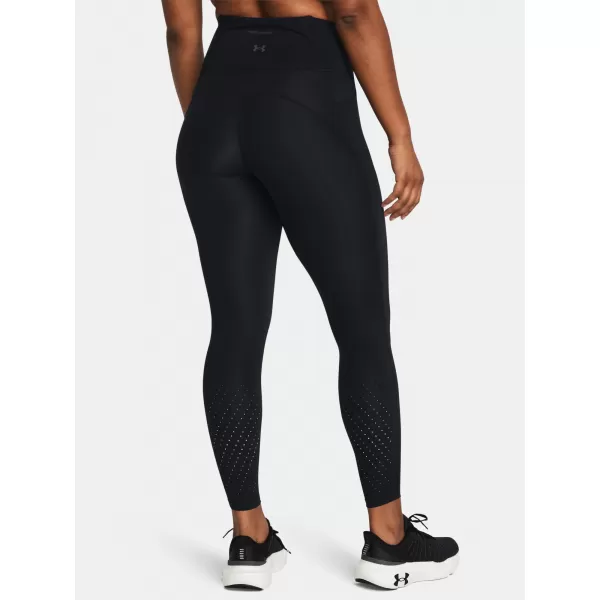  Leggings für Damen UNDER ARMOUR UA LAUNCH ELITE ANKLE TIGHTS 1383367-001 SCHWARZ 